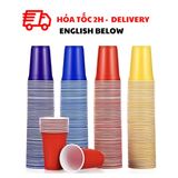 Ly Nhựa 470ml Nhiều Màu, Bóng Nhựa Beer Pong - Plastic Cups, Ping Pong Balls CTDT67