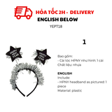 Băng Đô Cài Tóc Happy New Year 2025 Nhiều Mẫu YEPT18