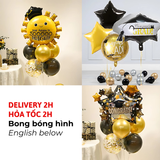 Bộ Bóng Trang Trí Lễ Tốt Nghiệp - Ballloon Combo For Graduation LTN19