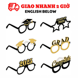 Mắt Kính Tốt Nghiệp Graduation Glasses LTN19