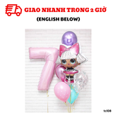 Bộ bong bóng trang trí Lol hình búp bê lol tcl08