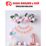 Bộ bóng cho bé gái balloon combo Tnoi84