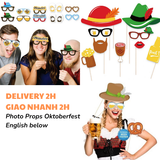 Bộ Phụ Kiện Chụp Hình Oktoberfest - Oktoberfest Photo Props OTBF02
