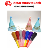 Kèn loa giấy thổi tiệc năm mới - New Year Party Horns cbhp55