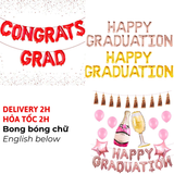 Bộ Bóng Trang Trí Lễ Tốt Nghiệp - Graduation Decoration Balloon Set LTN21