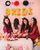 Bộ Bóng Tiệc Chia Tay Độc Thân Màu Vàng - Bachelorette Party Gold Balloon Set CTDT03