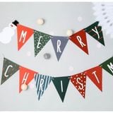 Dây cờ Merry Christmas banner bbne23