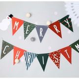 Dây cờ Merry Christmas banner dcxm01