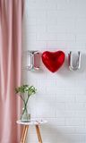 Bộ bong bóng chữ I love you hpni37