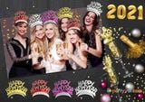 Cài tóc mừng năm mới Happy New Year
