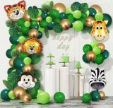 Set Combo Safari Theme Birthday Balloons kae20