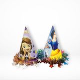 Nón Happy Birthday Có Tua Rua Cho Bé Hình Cô Gái