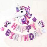 Set Combo Unicorn Birthday balloon upke22