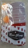 Beer pong kit 22 pack Red Solo