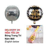 Bóng Trang Trí Năm Mới Nhiều Mẫu - Happy New Year Balloon Multiple Designs CBHP14