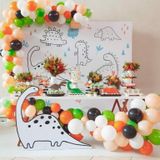 Set Combo Dinosaur Theme Birthday Balloons kae24