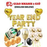 Bộ bóng trang trí Year End Party yept05
