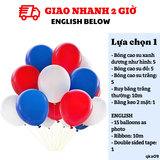 Bộ bong bóng cao su trang trí Quốc Khánh Anh nhiều mẫu qka09