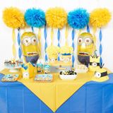 Set Combo Minion Theme Birthday Balloons pde29