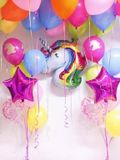 Set Combo Unicorn Theme balloons for Kids upke29