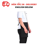 Bộ Trang Phục Tạp Dề Phục Vụ Cho Nam Nữ - Unisex Apron Outfit, Waiter Cosplay Costume TPHT49