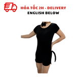 Bộ Trang Phục Hóa Trang Mèo Liền Thân Cho Nữ Tiệc Halloween - Women's Catsuit Bodysuit, Halloween Adult Costume TPHT65