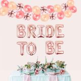 Bộ Bóng Tiệc Chia Tay Độc Thân Màu Rosegold - Bachelorette Party Rosegold Balloon Set CTDT04