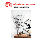 Bộ Cành Cây Khô Và Dơi Trang Trí Tiệc Halloween - Tree Branch Combo And Bats For Halloween Decorations BBHL97