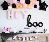 Bộ Bóng Trang Trí Halloween Màu Hồng Và Đen - Black And Pink Halloween Foil Balloon Combo BBHL60