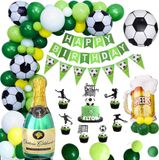Set Combo Football Theme Birthday Balloons kae30