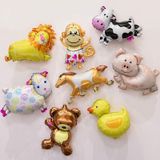 Set Combo Animal Theme Birthday Balloons kae35