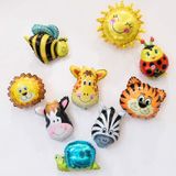 Set Combo Animal Theme Birthday Balloons kae36