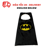 Bộ Trang Phục Hóa Trang Áo Choàng Người Dơi Cho Bé - Batman Cloak, Cosplay Costume For Kids TPHT69