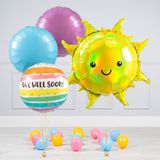 Bộ Bóng Bay HPBD Mặt Trời Cho Bé - HPBD Sun Helium Balloon Combo HLK15