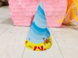 Nón sinh nhật xanh