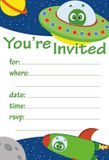 Invitation Card Astronaut theme phe43