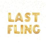 Bộ Bóng Tiệc Chia Tay Độc Thân Màu Vàng - Bachelorette Party Gold Balloon Set CTDT26