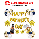 Bộ bóng trang trí Fathers Day balloon set mfd42