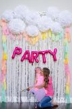 Bộ pom pom trang trí tiệc pom pom set htc10