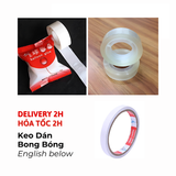 Băng Keo Hai Mặt Dán Bóng,  Keo Dán Bong Bóng, Keo Dán Đa Năng - Double-sided Tapes, Tapes, Gludots For Balloons BBHL107