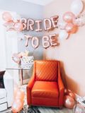 Bộ Bóng Tiệc Chia Tay Độc Thân Màu Rosegold - Bachelorette Party Rosegold Balloon Set CTDT05