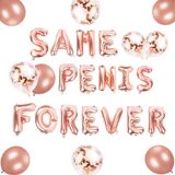 Bộ Bóng Tiệc Chia Tay Độc Thân 'Same Penis Forever' - Bachelorette Party 'Same Penis Forever' Balloon Set CTDT11