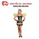 Bộ Trang Phục Hóa Trang Con Ong Quyến Rũ Dành Cho Tiệc Halloween - Sexy Bee Carnival Cosplay Costume For Halloween Parties TPHT05