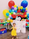 Bộ bóng trang trí Pokemon cho bé pdm18