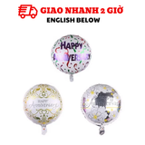 Bóng tròn Happy Anniversay trang trí hpan02