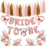 Bộ Bóng Trang Trí Tiệc Chia Tay Độc Thân Màu Rosegold Nhiều Lựa Chọn - Rosegold Balloon Combo For Bachelorette Party CTDT13