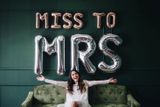 Bộ Bóng Tiệc Chia Tay Độc Thân 'Miss To Mrs' - Bachelorette Party 'Miss to Mrs' Balloon Set CTDT44