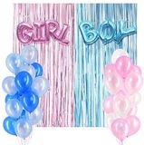 Pink Sparkling Foil Curtain snne75