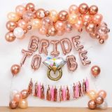 Bộ Bóng Tiệc Chia Tay Độc Thân Màu Rosegold - Bachelorette Party Rosegold Balloon Set CTDT23