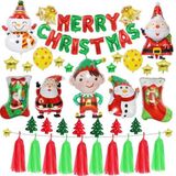 Bộ bóng trang trí noel combo balloon bbne42